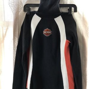 Harley Davidson Thick Turtleneck  Sweater